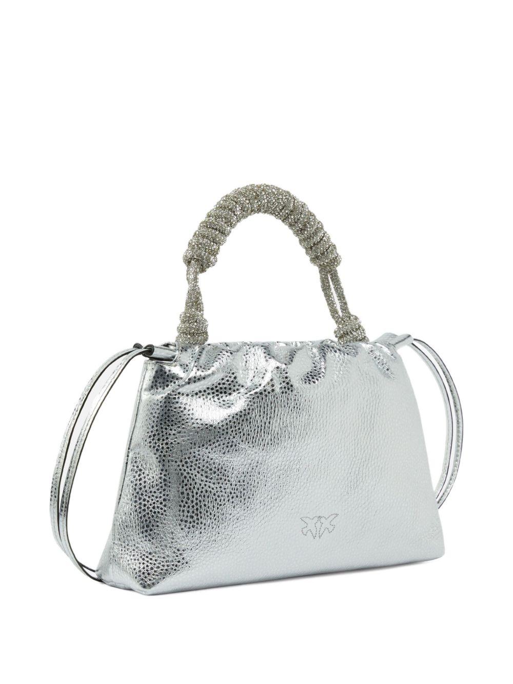Borsa tote con decorazione 