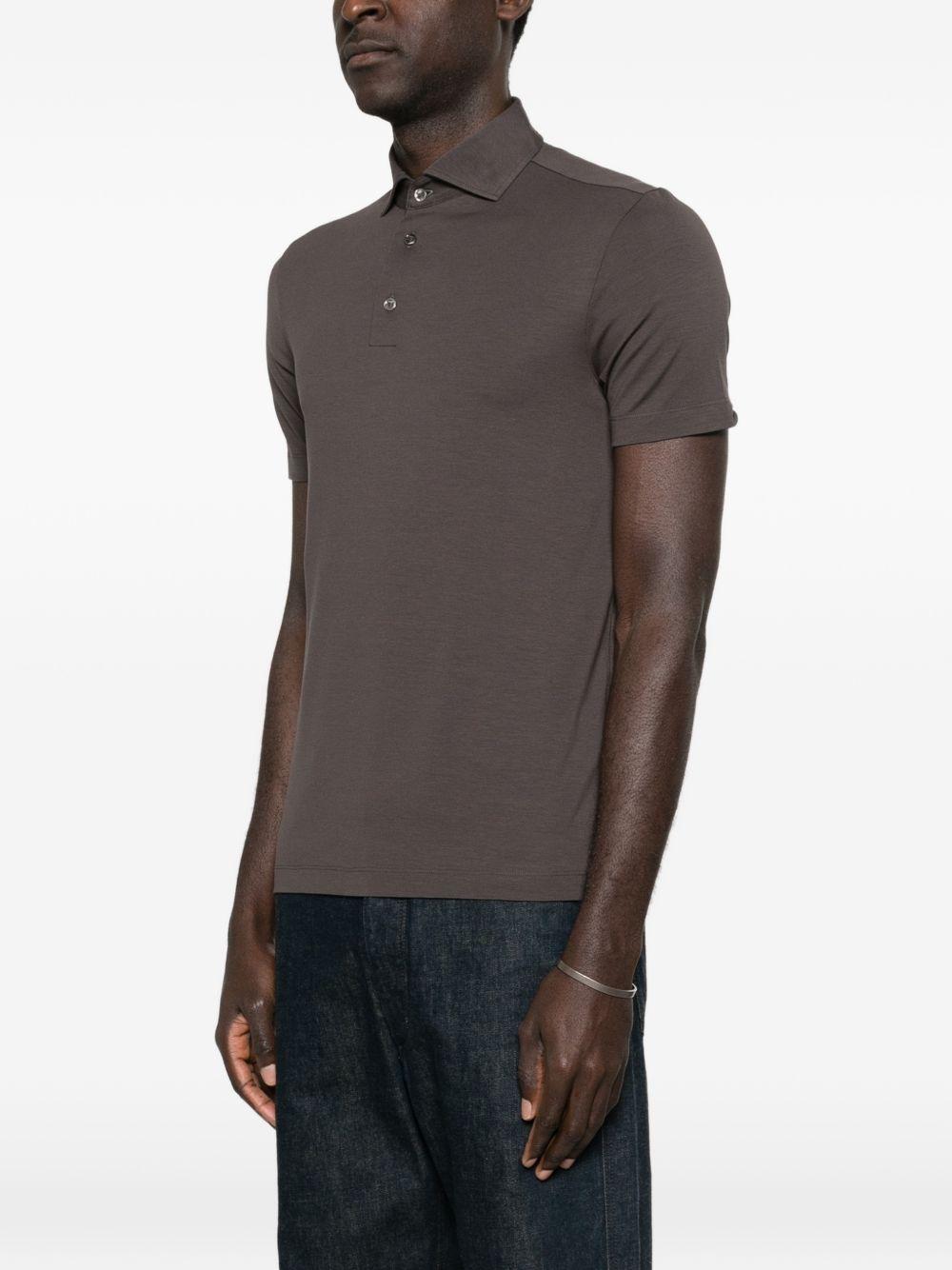 Polo marrone