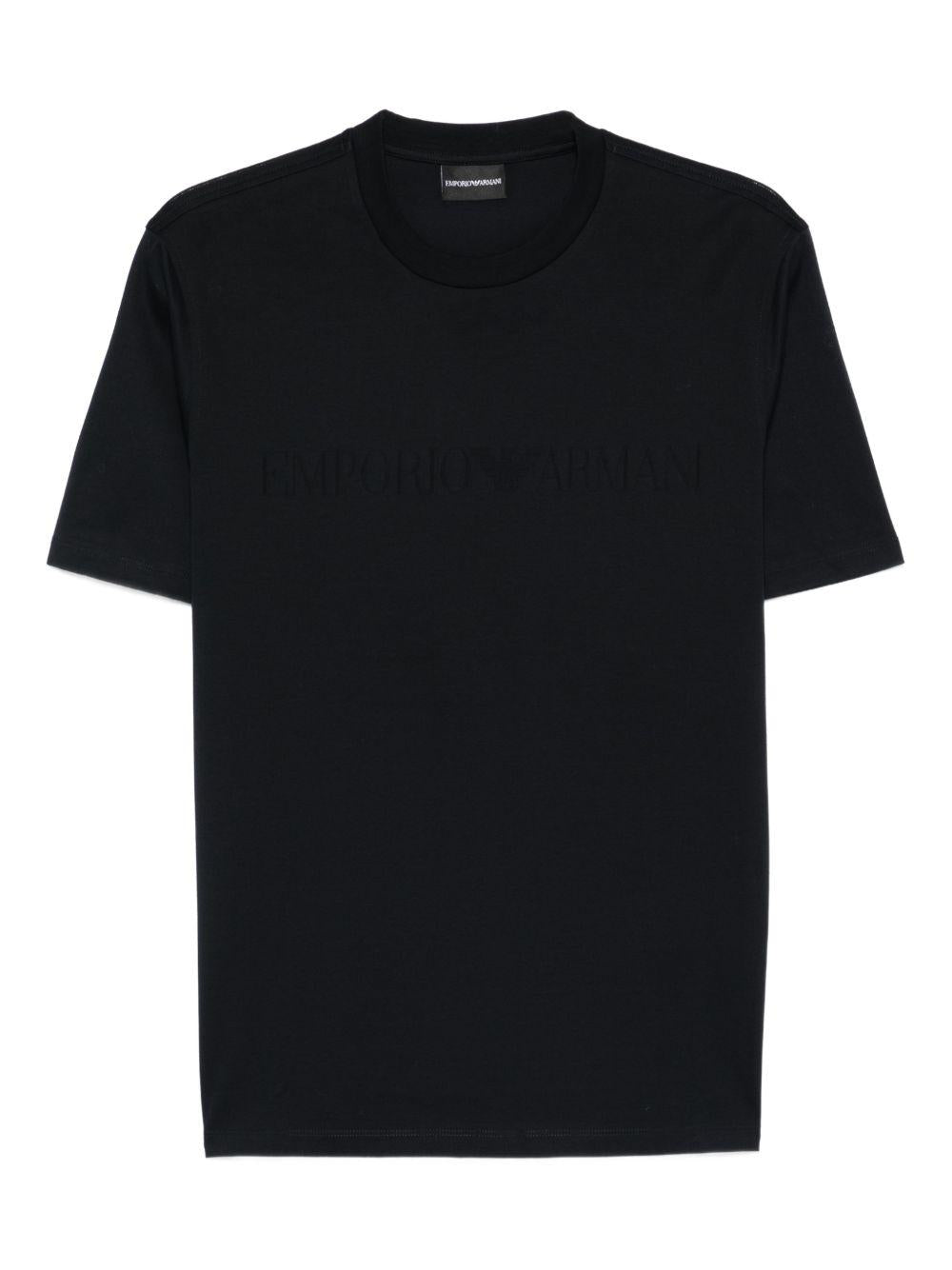 T-shirt Emporio Armani nera 