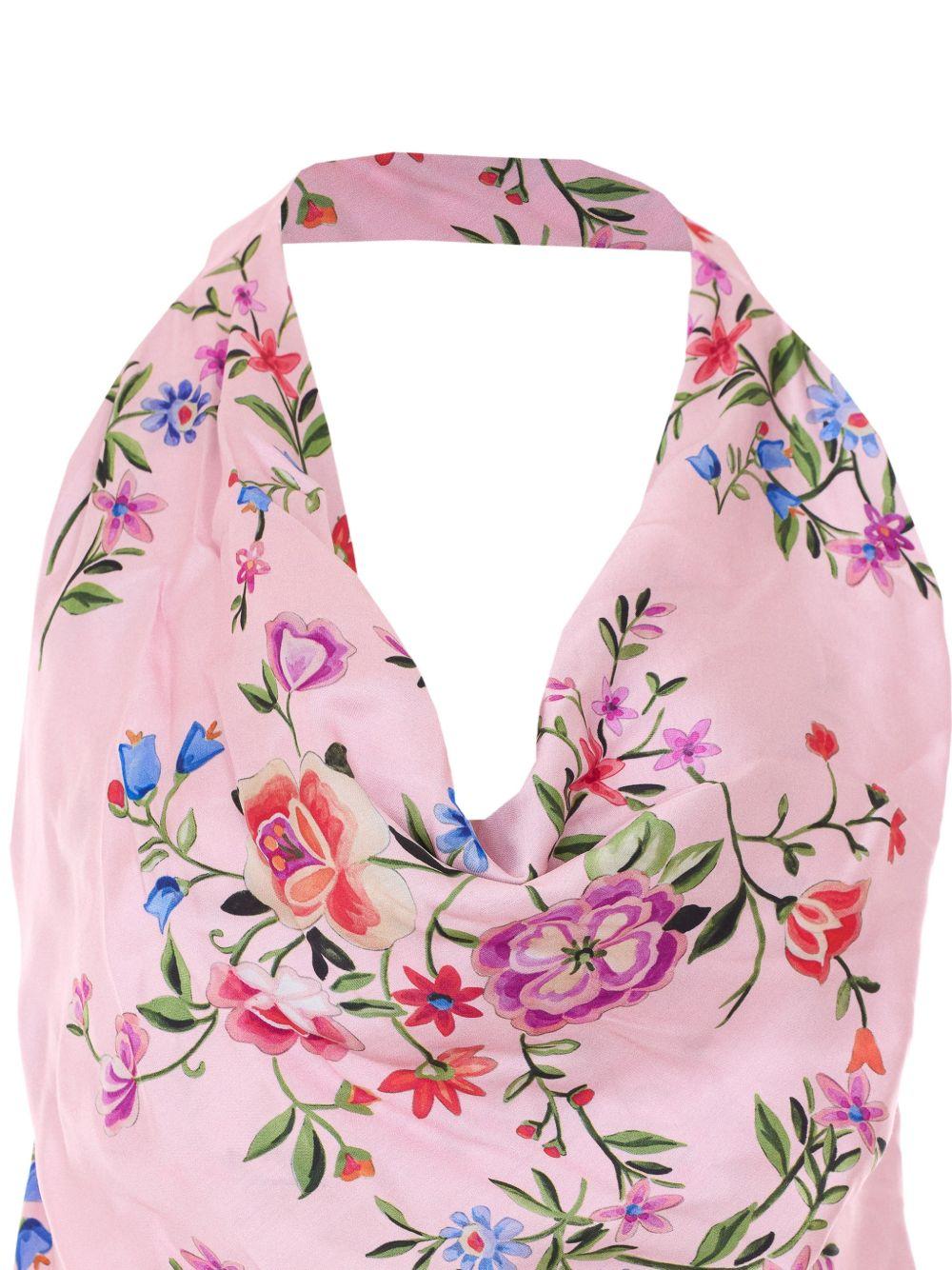 Top a fiori 