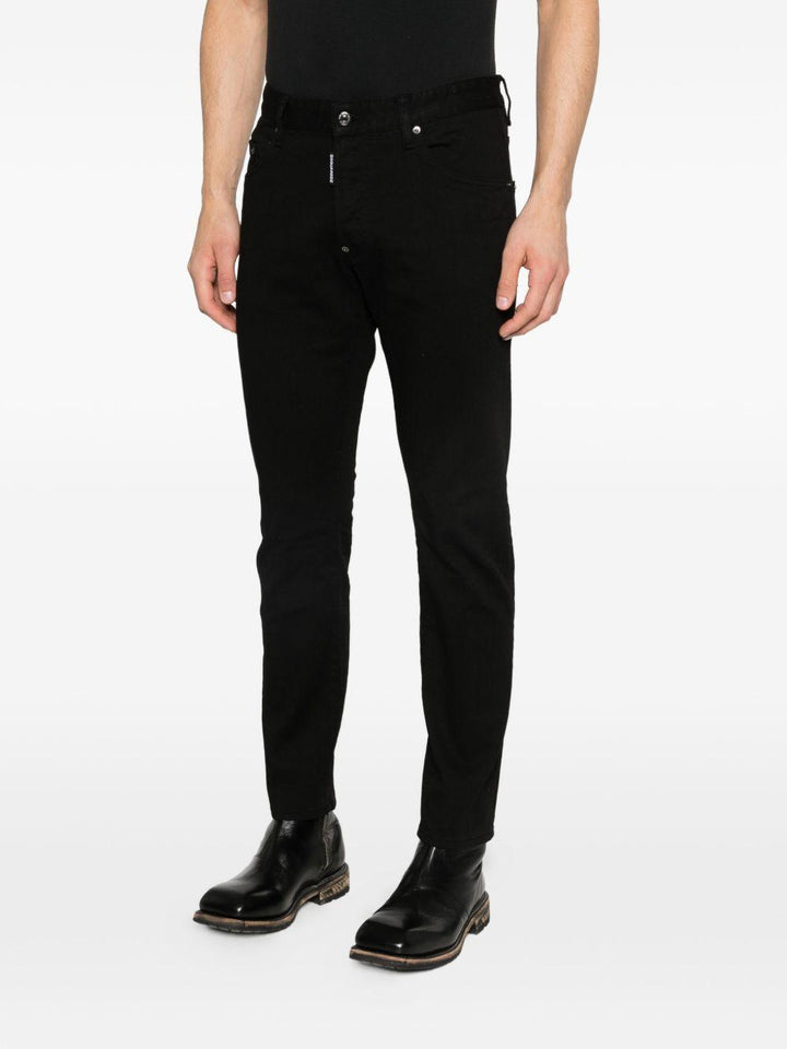 Jeans skinny Skater nero 