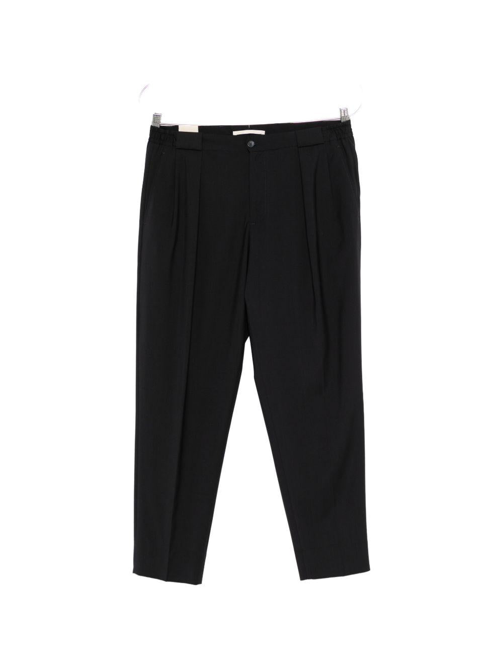 Pantaloni Portobello plissé blu 