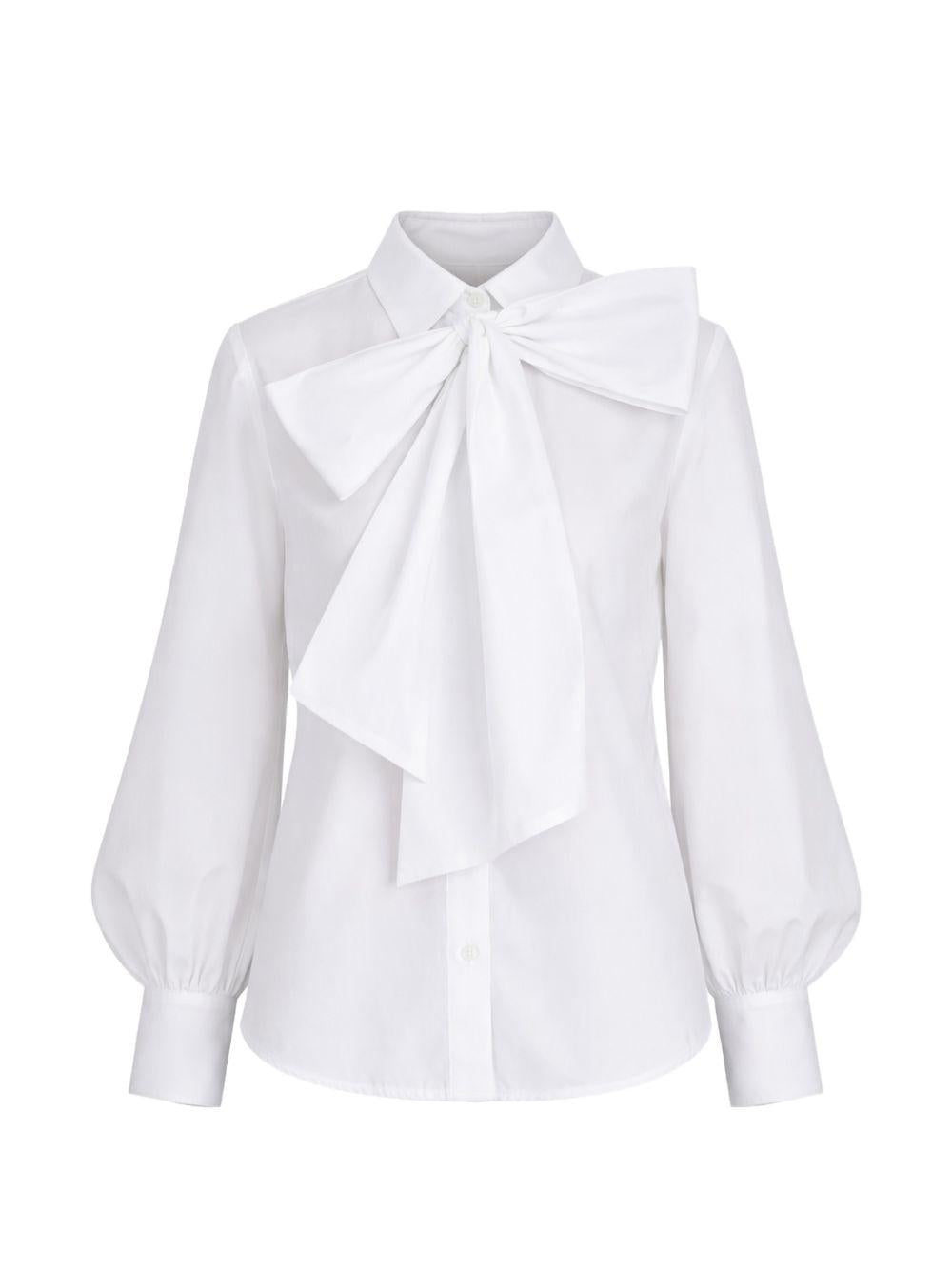 Camicia con dettaglio a fiocco 
