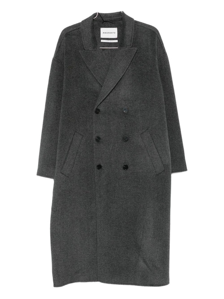 Cappotto doppiopetto grigio 