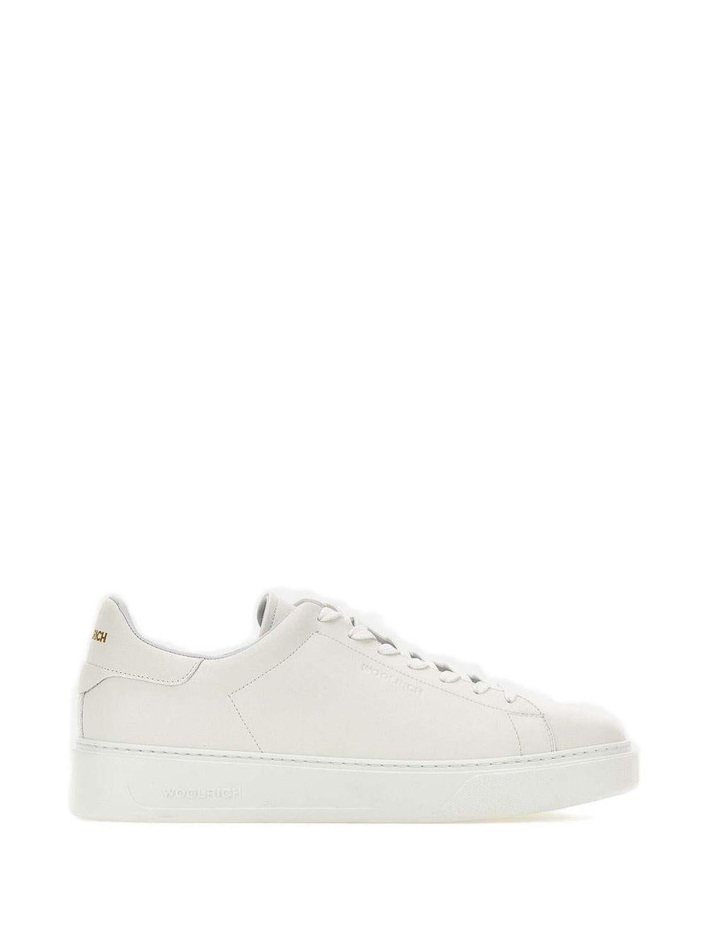 Sneakers bianche in pelle 