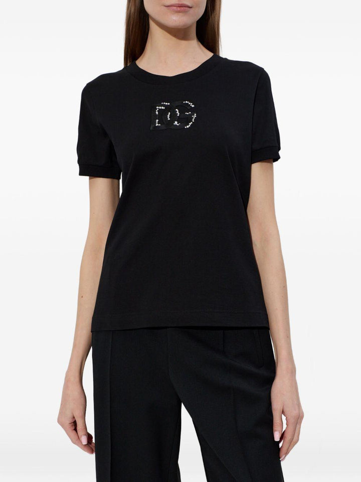 T-shirt con applicazione 