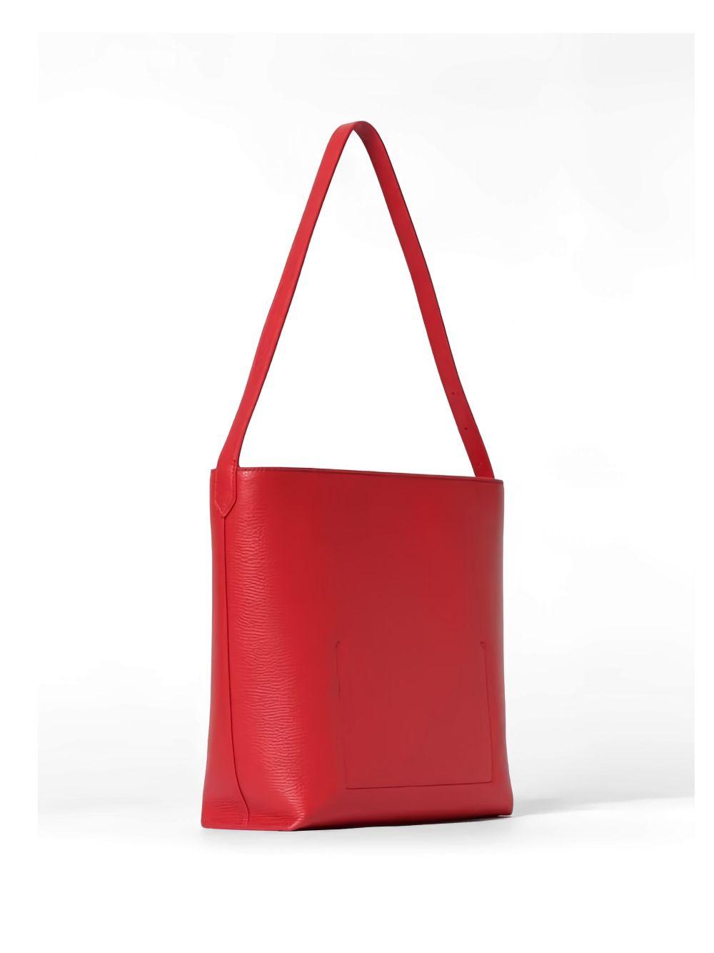 Borsa a spalla con logo 