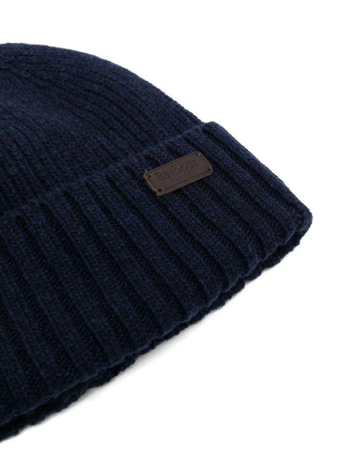 Berretto navy con logo 