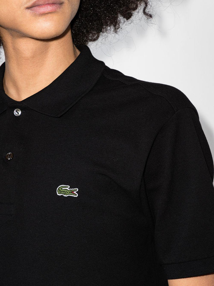 Polo nera regular fit 