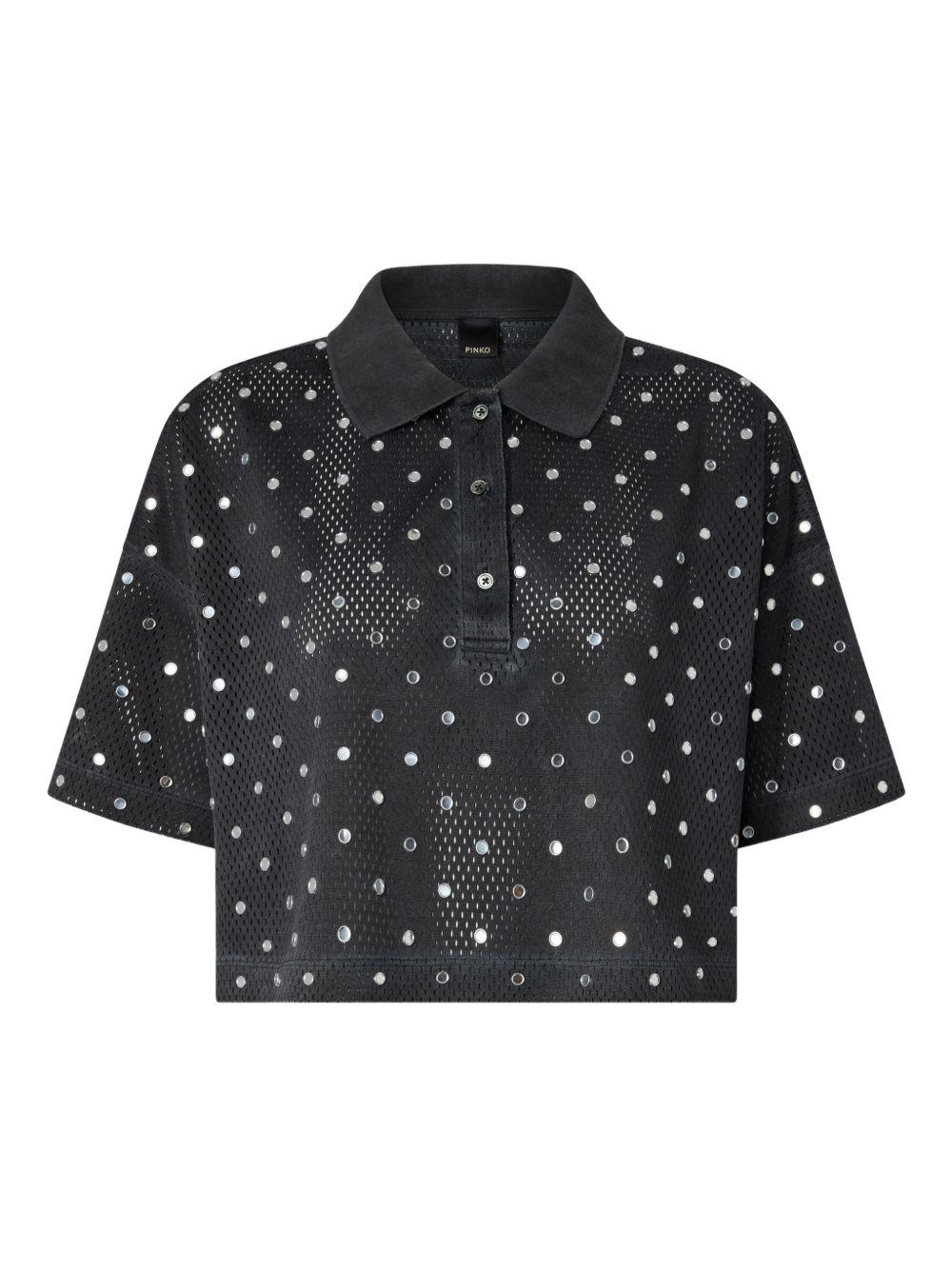 Polo con strass 
