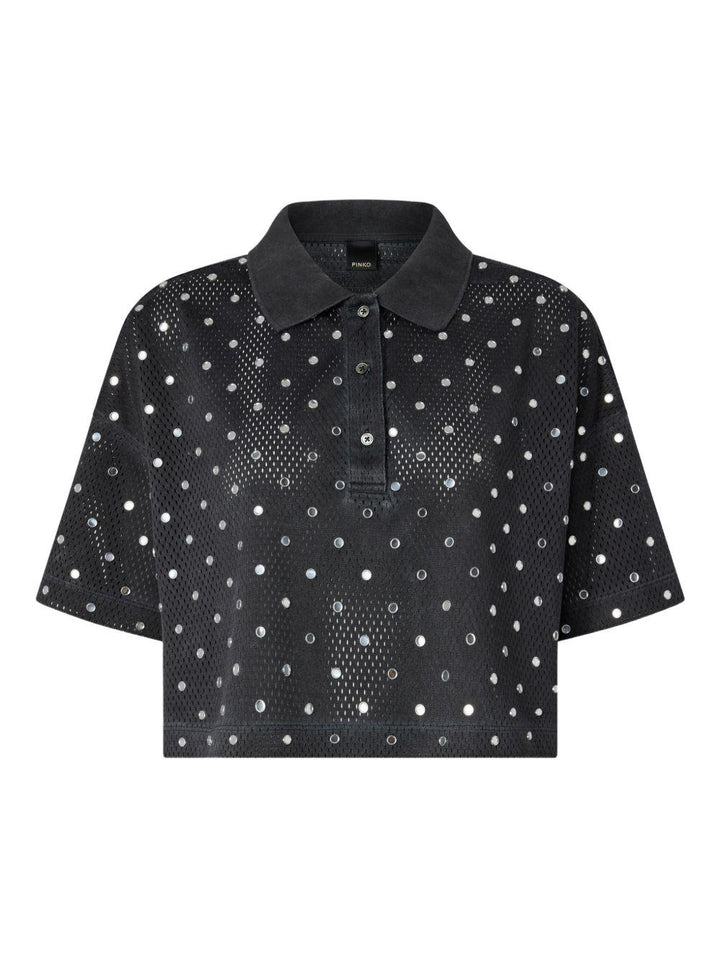Polo con strass 