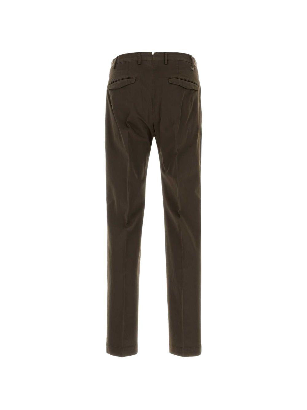 Pantaloni cacao plissè 