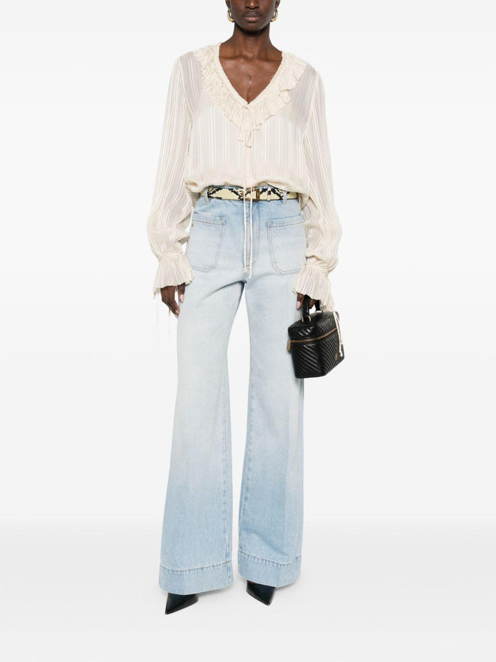Camicia con ruches 