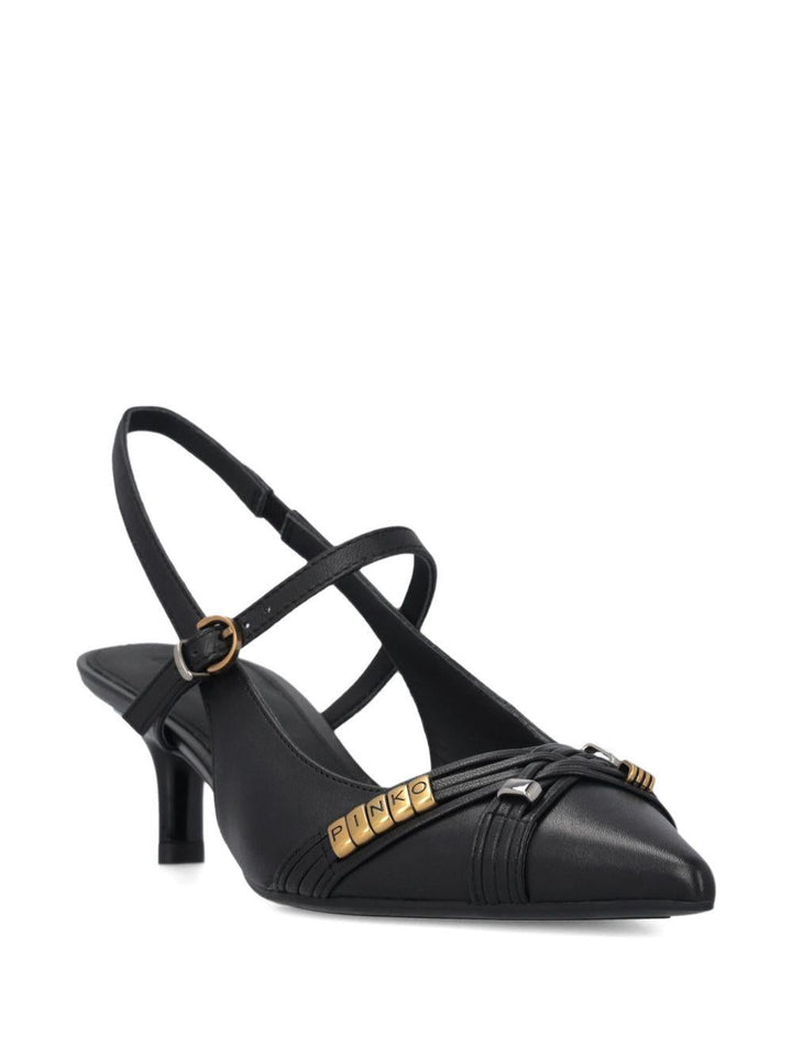 Pumps con cinturino posteriore 