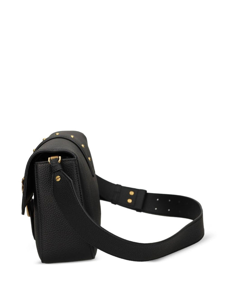 Borsa a spalla Love con borchie 