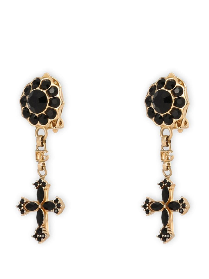 Orecchini pendenti con strass 