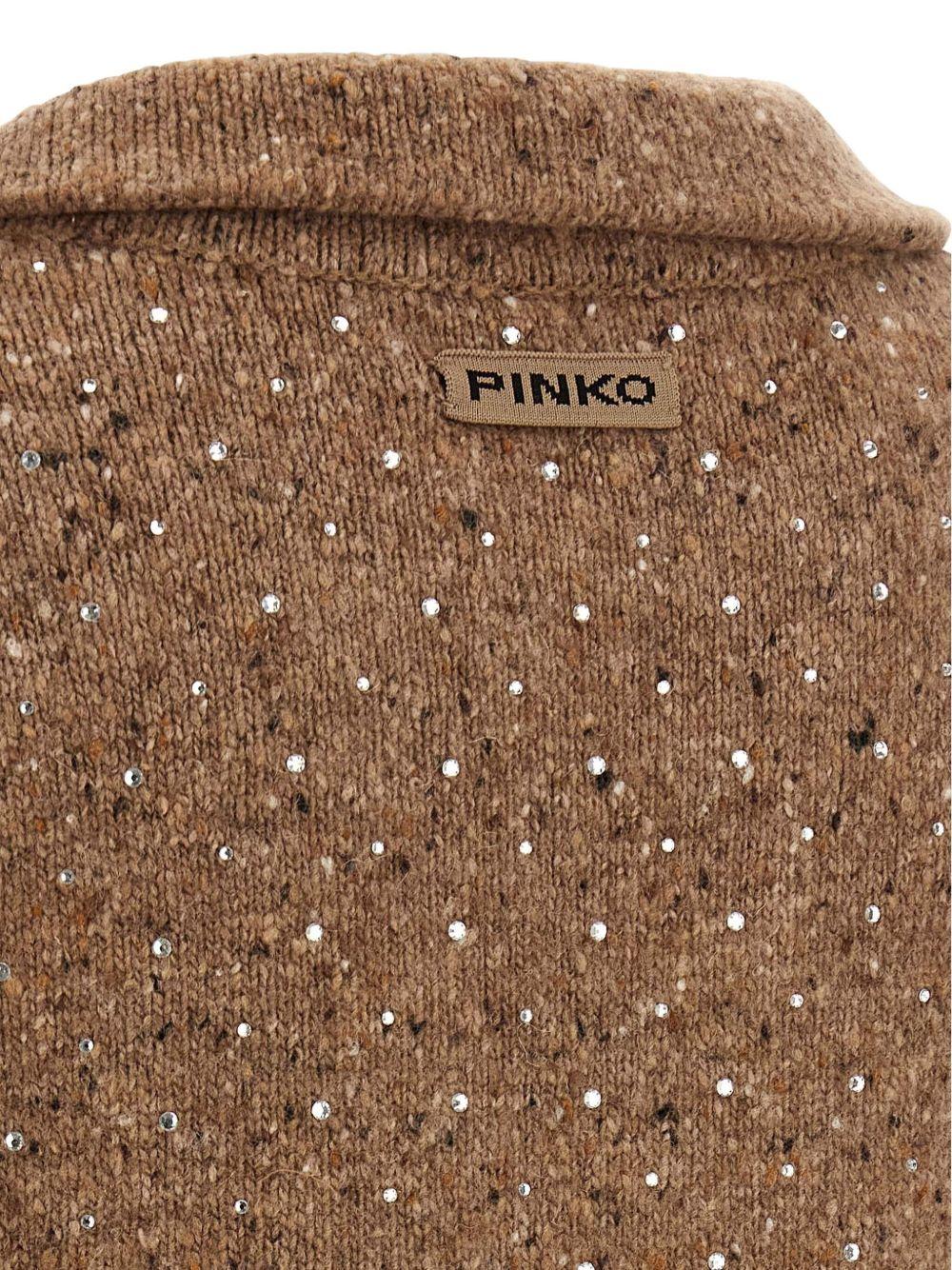 Maglione con strass 