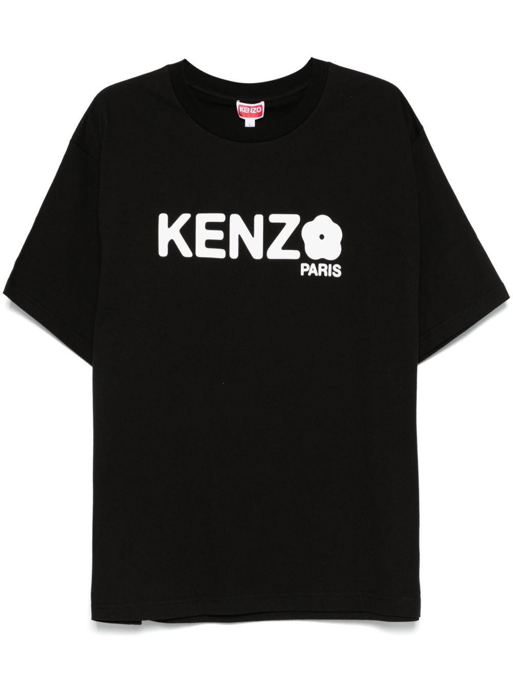 T-shirt nera Boke Flower 2.0 