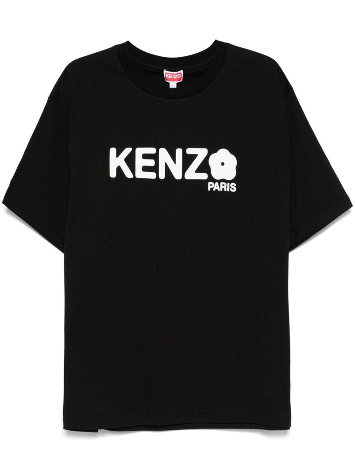 T-shirt nera Boke Flower 2.0 