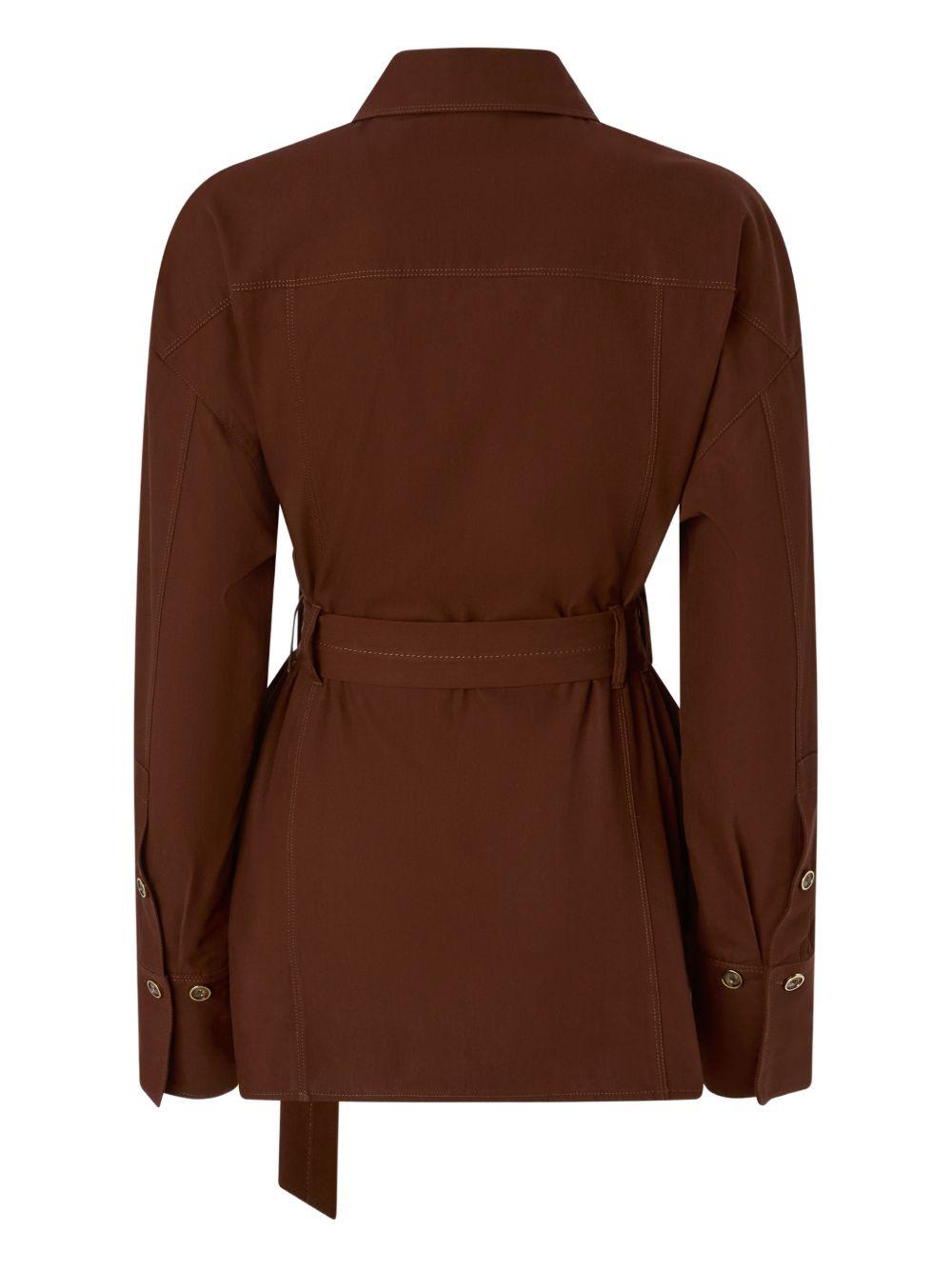 Camicia con cintura 