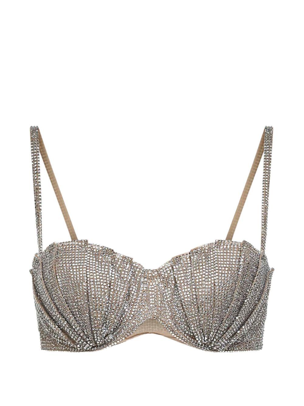 Reggiseno con cristalli 