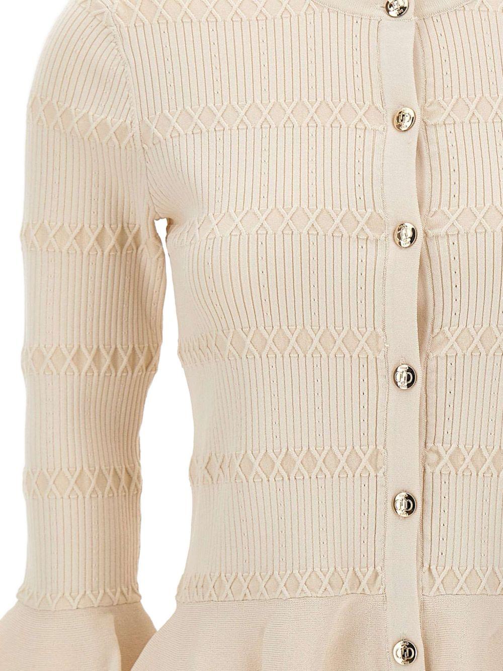 Cardigan con ruches 
