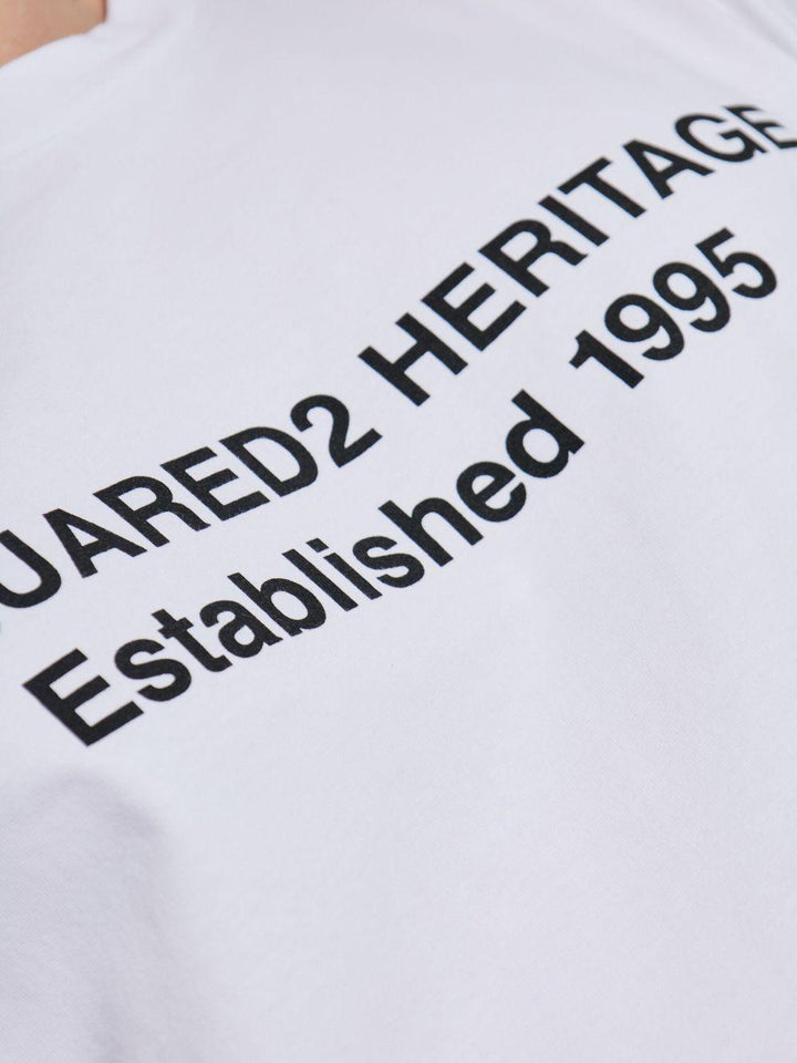 T-shirt bianca Heritage 