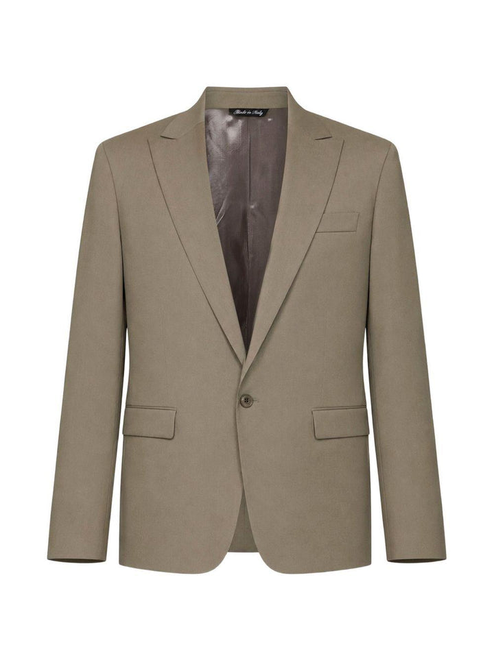 Blazer monopetto Joel fango 