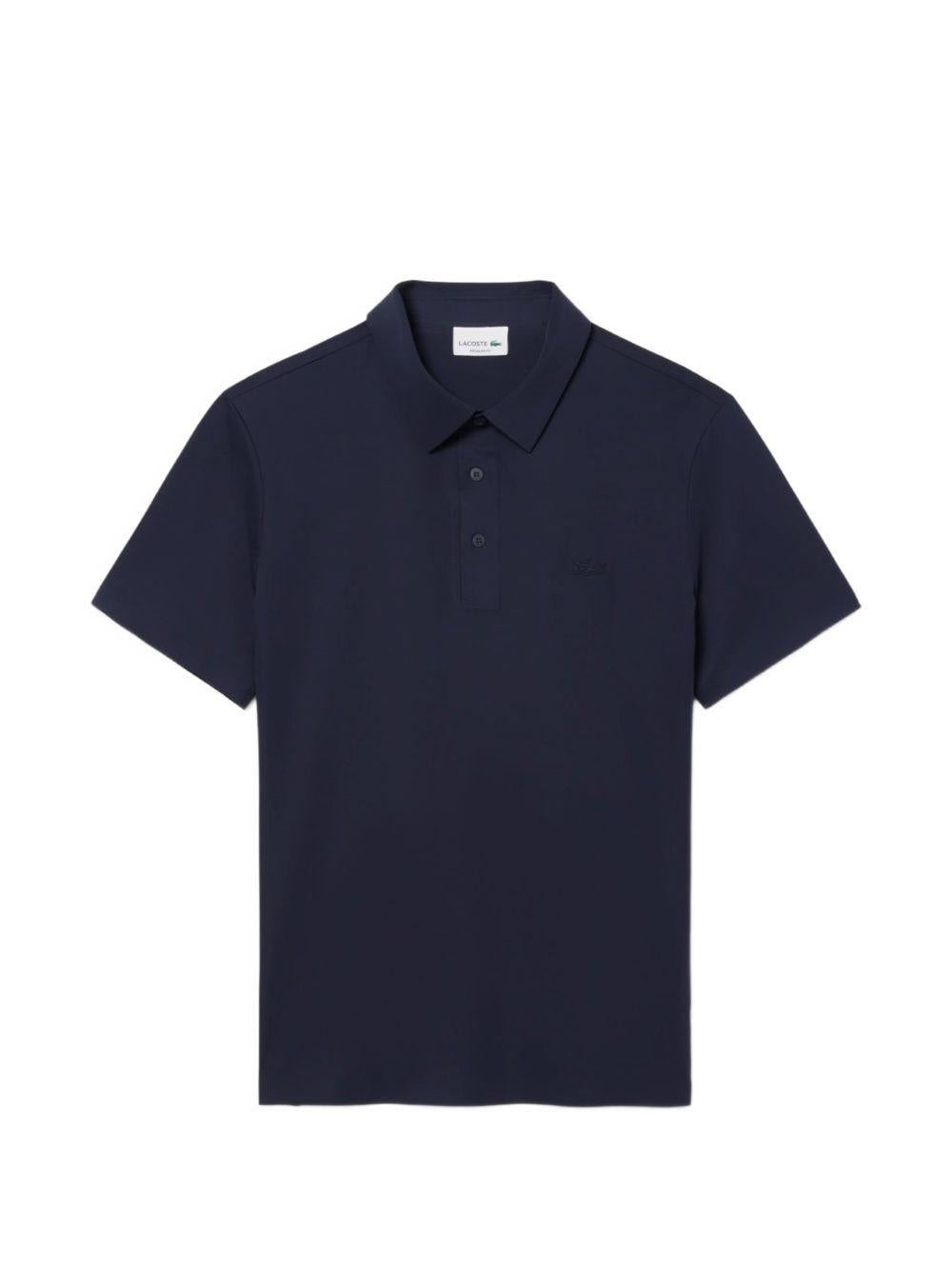 Polo blu navy a maniche corte 