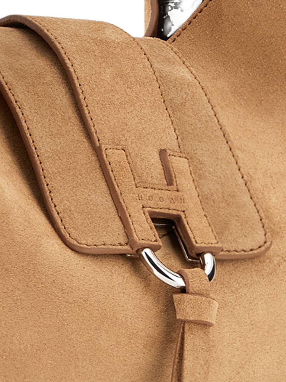 Borsa a spalla con logo 