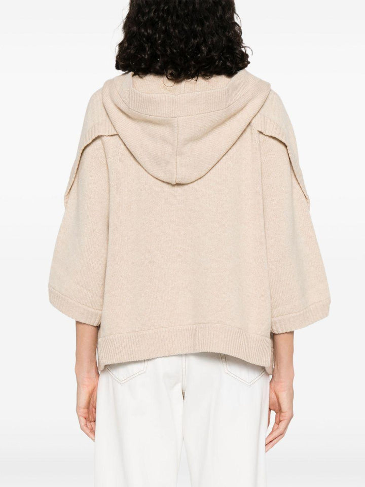 Cardigan con cappuccio Vals 