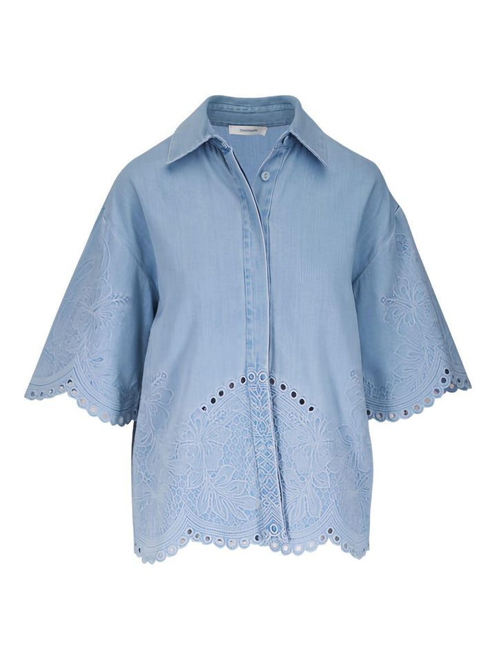 Camicia con ricamo 