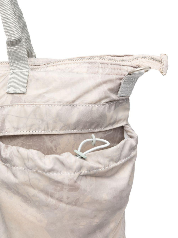 Borsa tote a fantasia colori neutri Helmet 