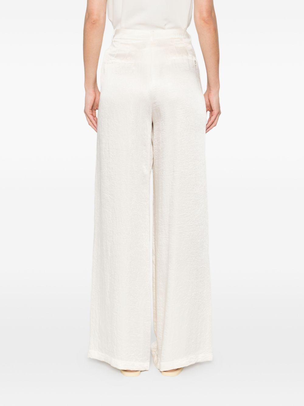 Pantaloni in satin 