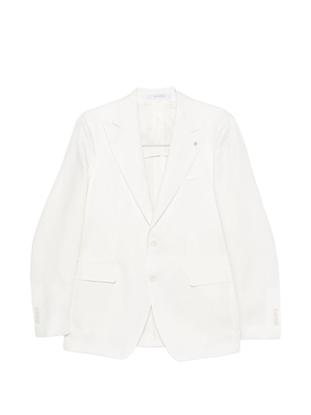 Abito monopetto bianco 