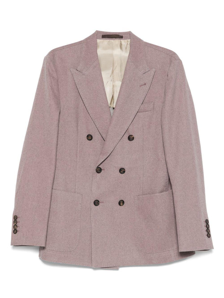 Blazer doppiopetto rosa 