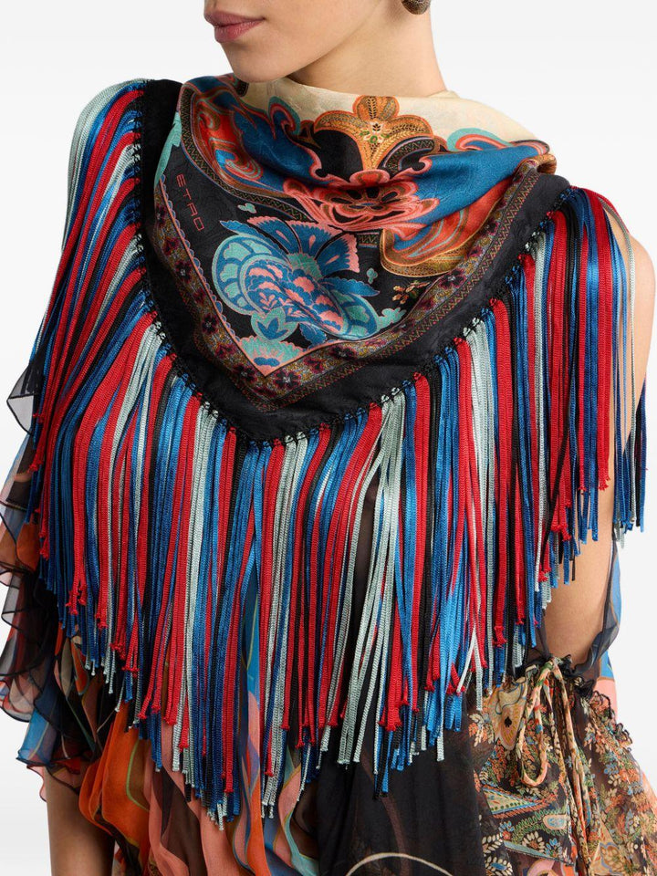 Foulard a fiori 