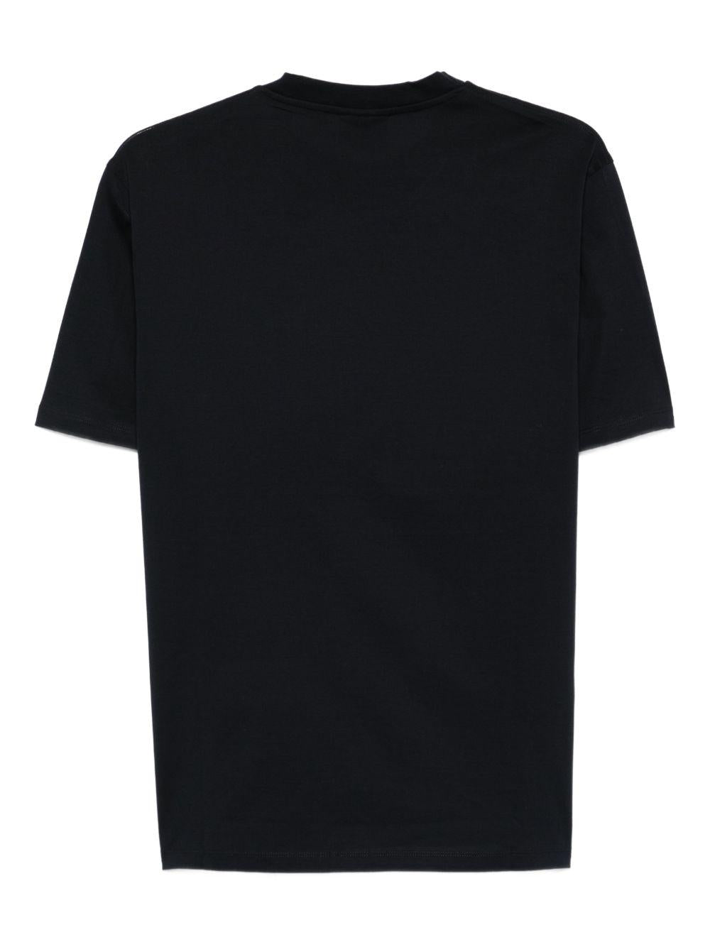 T-shirt Emporio Armani nera 