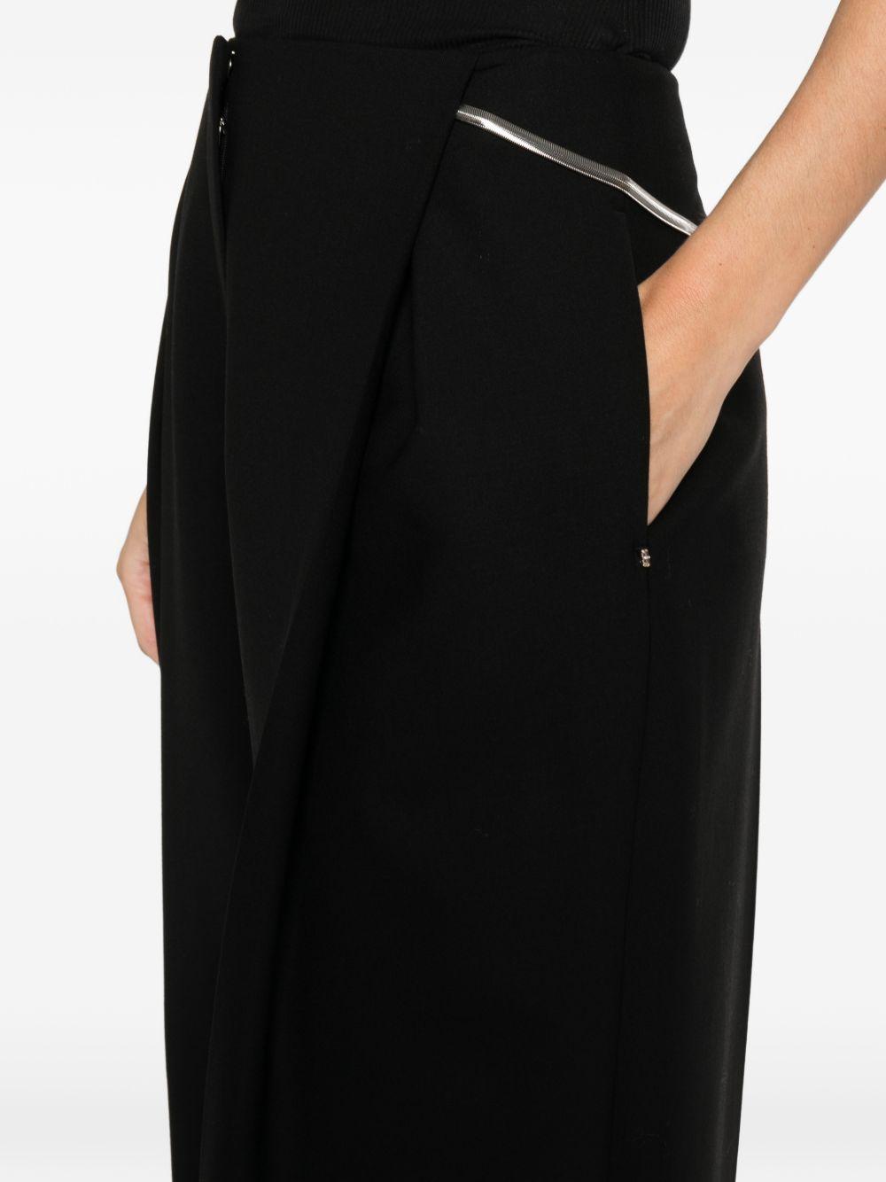 Pantalone in lana stretch Fante 