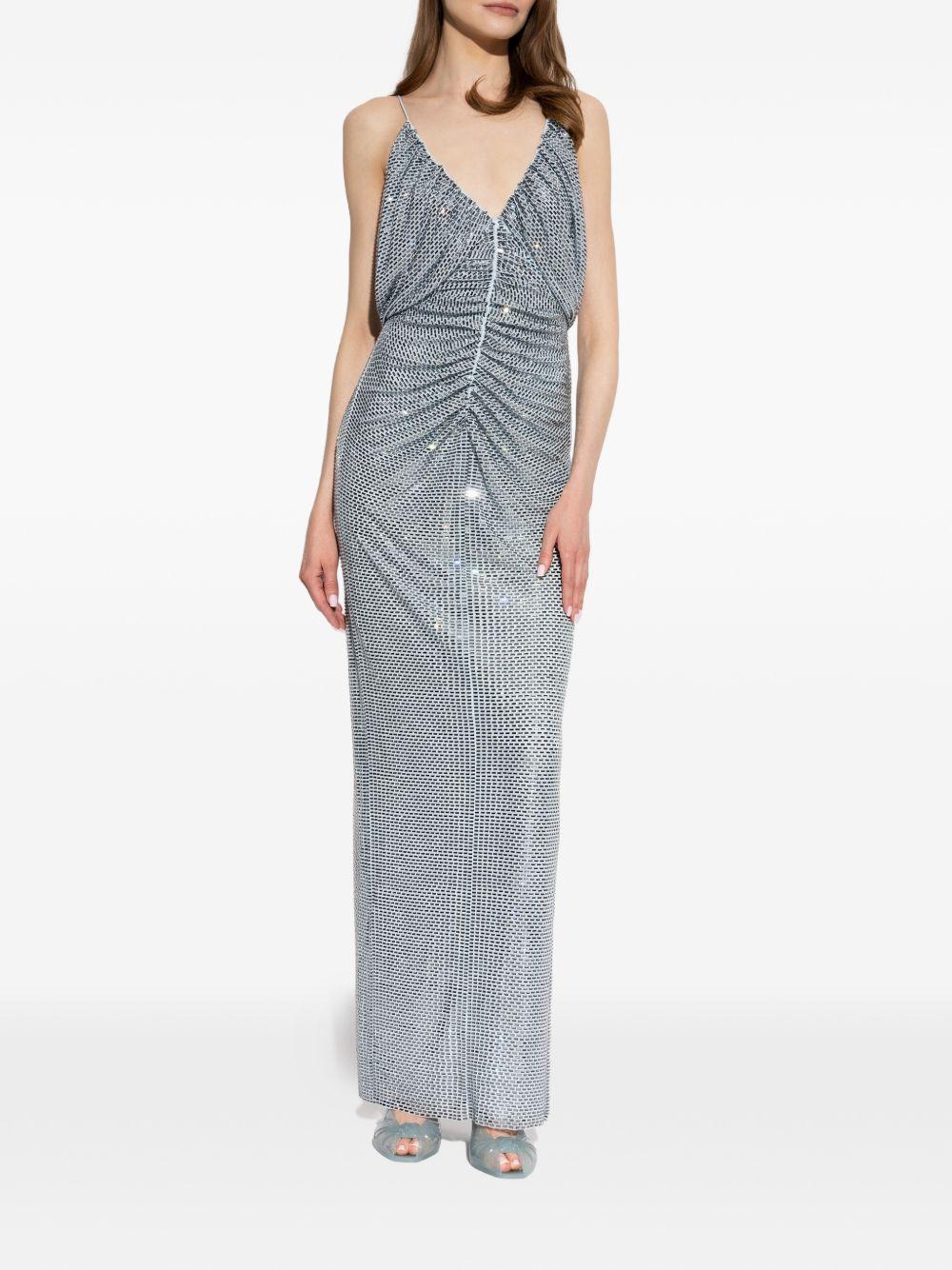 Abito con strass 