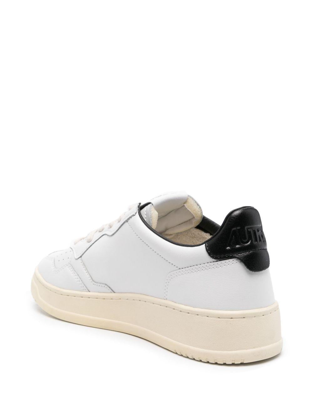Sneakers Medalist con inserti white/black 