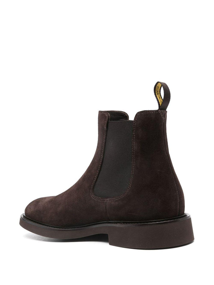 Stivali marrone cedro in suede 