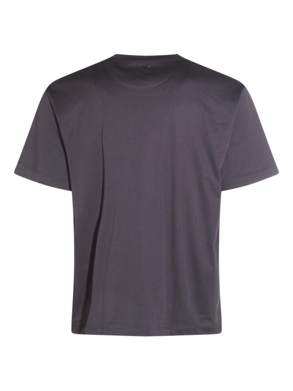 T-shirt girocollo nera 