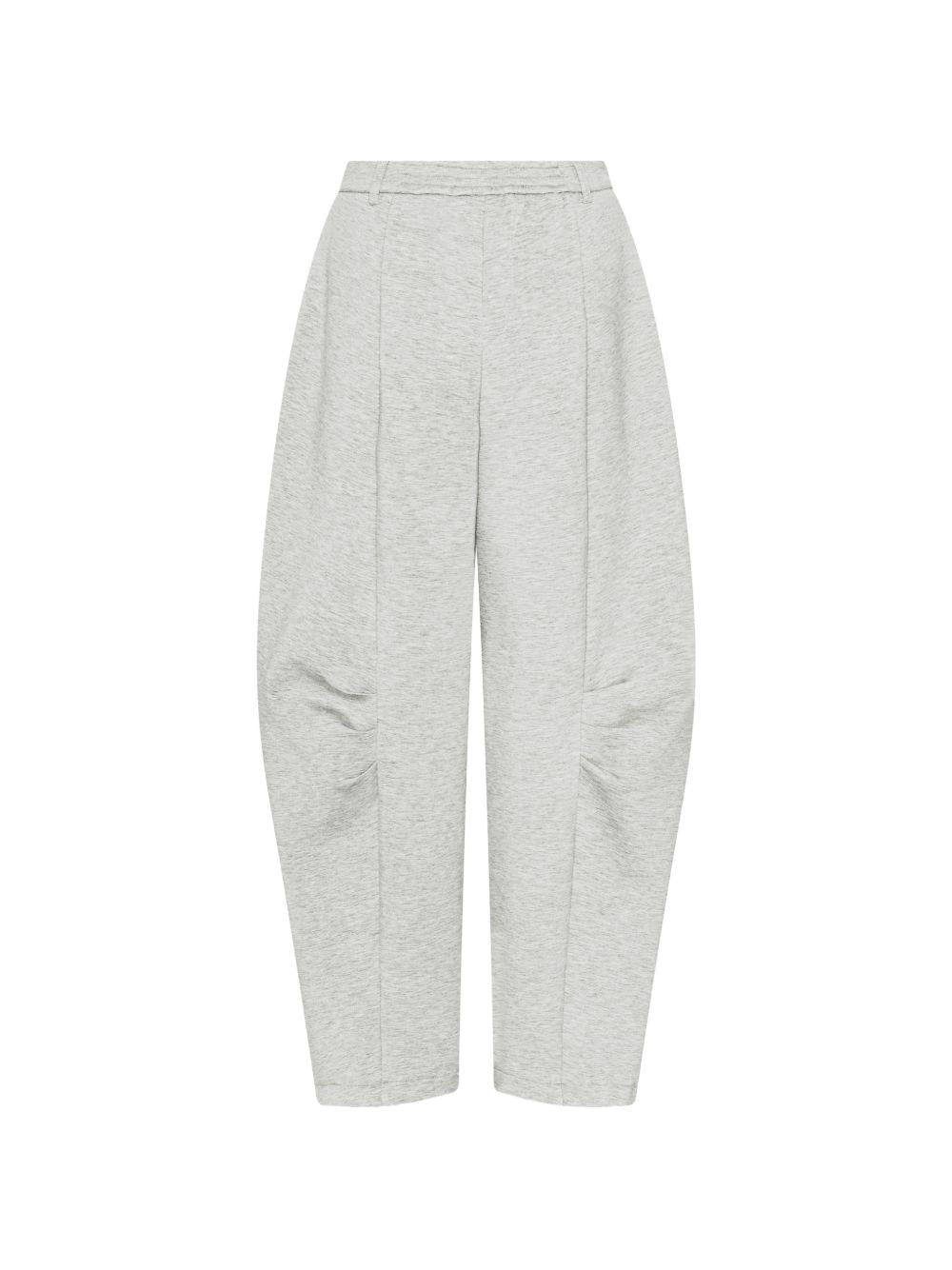 Pantaloni con arricciatura 