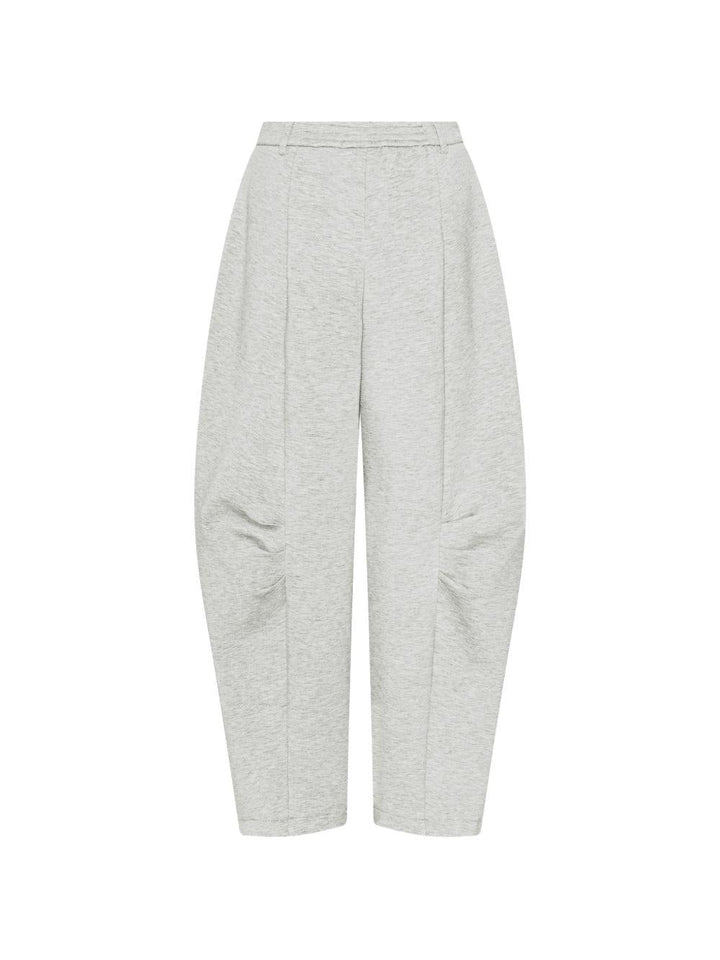 Pantaloni con arricciatura 