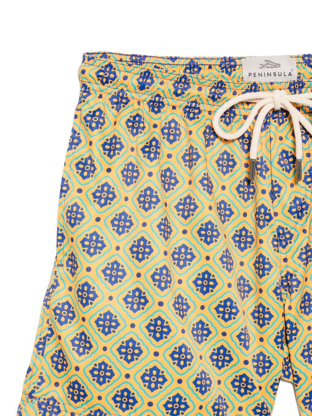 Costume da bagno Pantelleria con stampa geometrica 