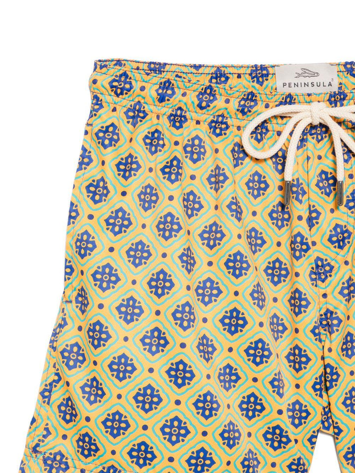 Costume da bagno Pantelleria con stampa geometrica 