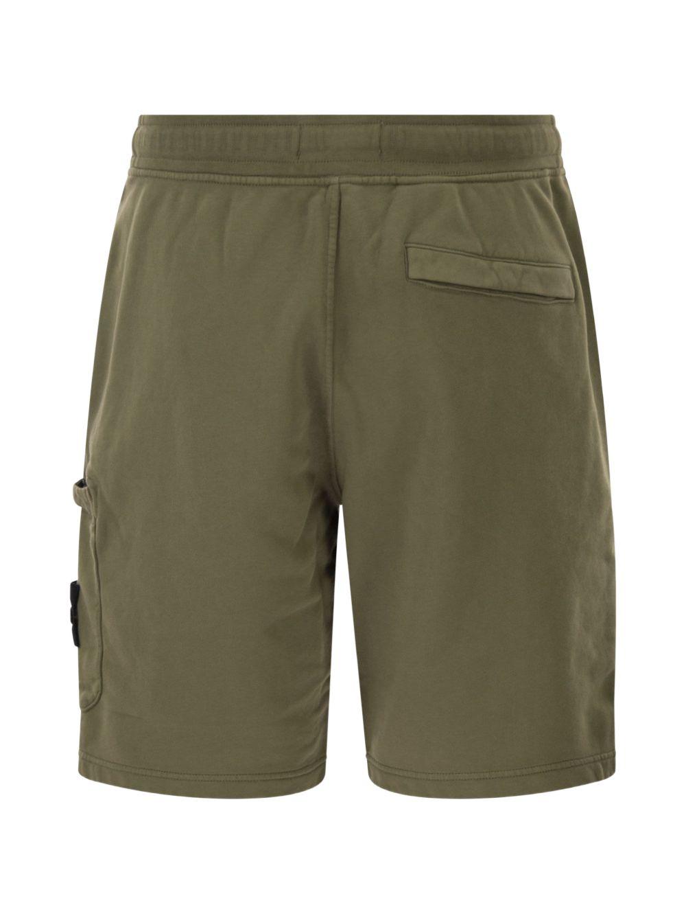 Shorts cargo verde militare 