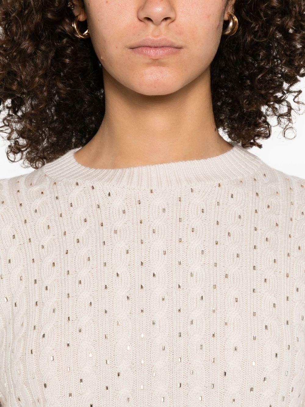 Maglia con lavorazione 