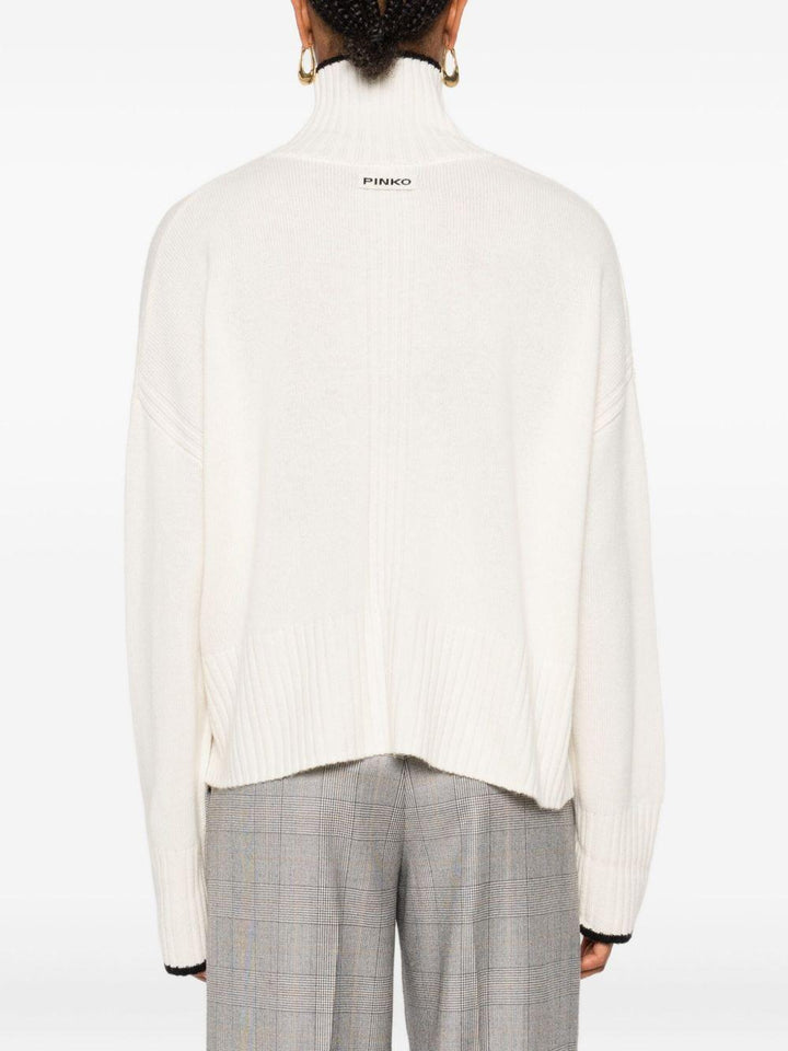 Maglione a collo alto 